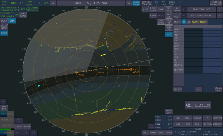 radar arpa_ICS