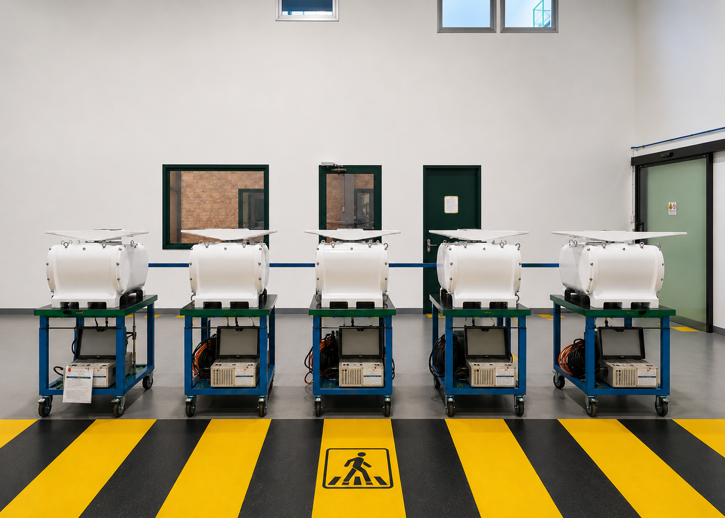 Factory Acceptance Test for a Coastal Surveillance Project